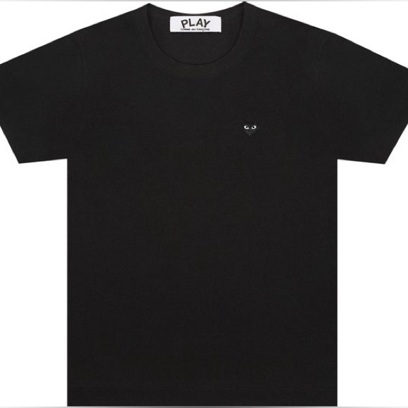 Comme Des Garçon PLAY Black Small Heart Tee Size Large - Picture 1 of 7